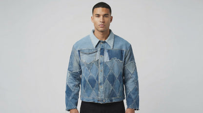 Diamond Amor Jean Jacket