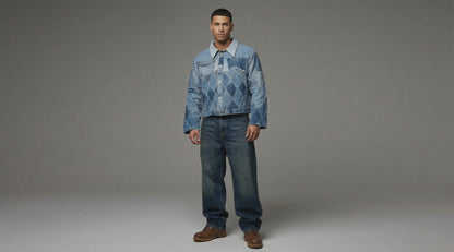 Diamond Amor Jean Jacket